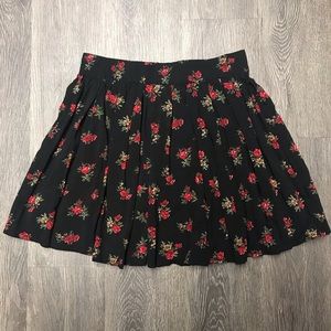 Brandy Melville Floral Skirt